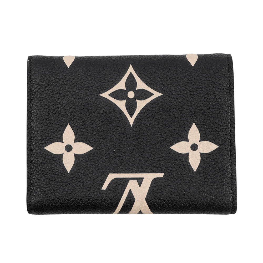 Louis Vuitton Trifold Wallet Monogram Empreinte Portefeuille Victorine Black — view 3