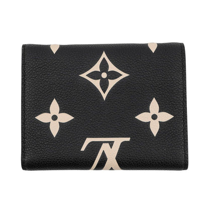 Louis Vuitton Trifold Wallet Monogram Empreinte Portefeuille Victorine Black — view 3