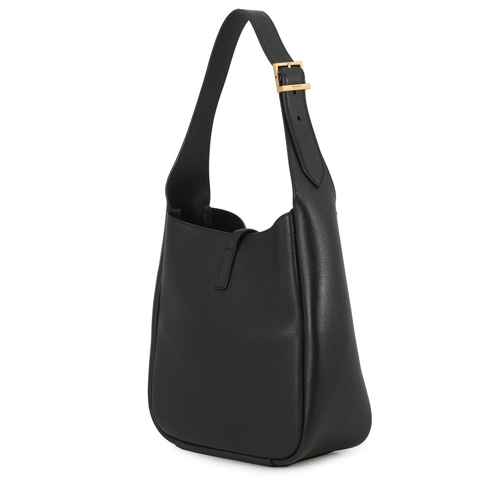 Saint Laurent Paris Shoulder Bag 5 7 Soft Calf Leather Black — view 2