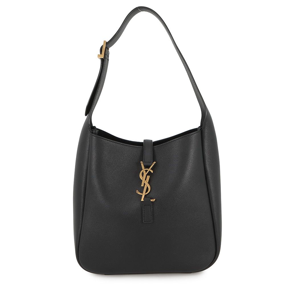 Saint Laurent Paris Shoulder Bag 5 7 Soft Calf Leather Black