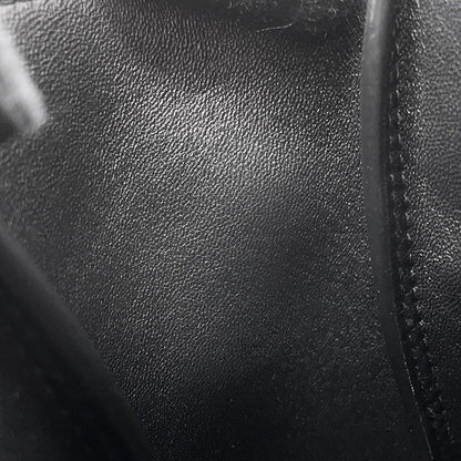 Prada Vitello Daino Logo Leather Mini Bag Black — view 8