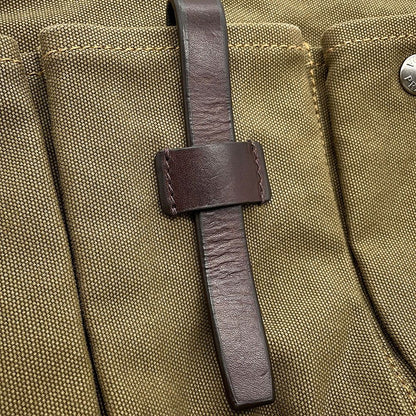 Prada Shoulder Bag Route Canvas Leather — view 8