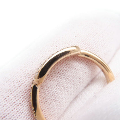 Hermes Ring Link Diamond Total 18k Pink Gold — view 5