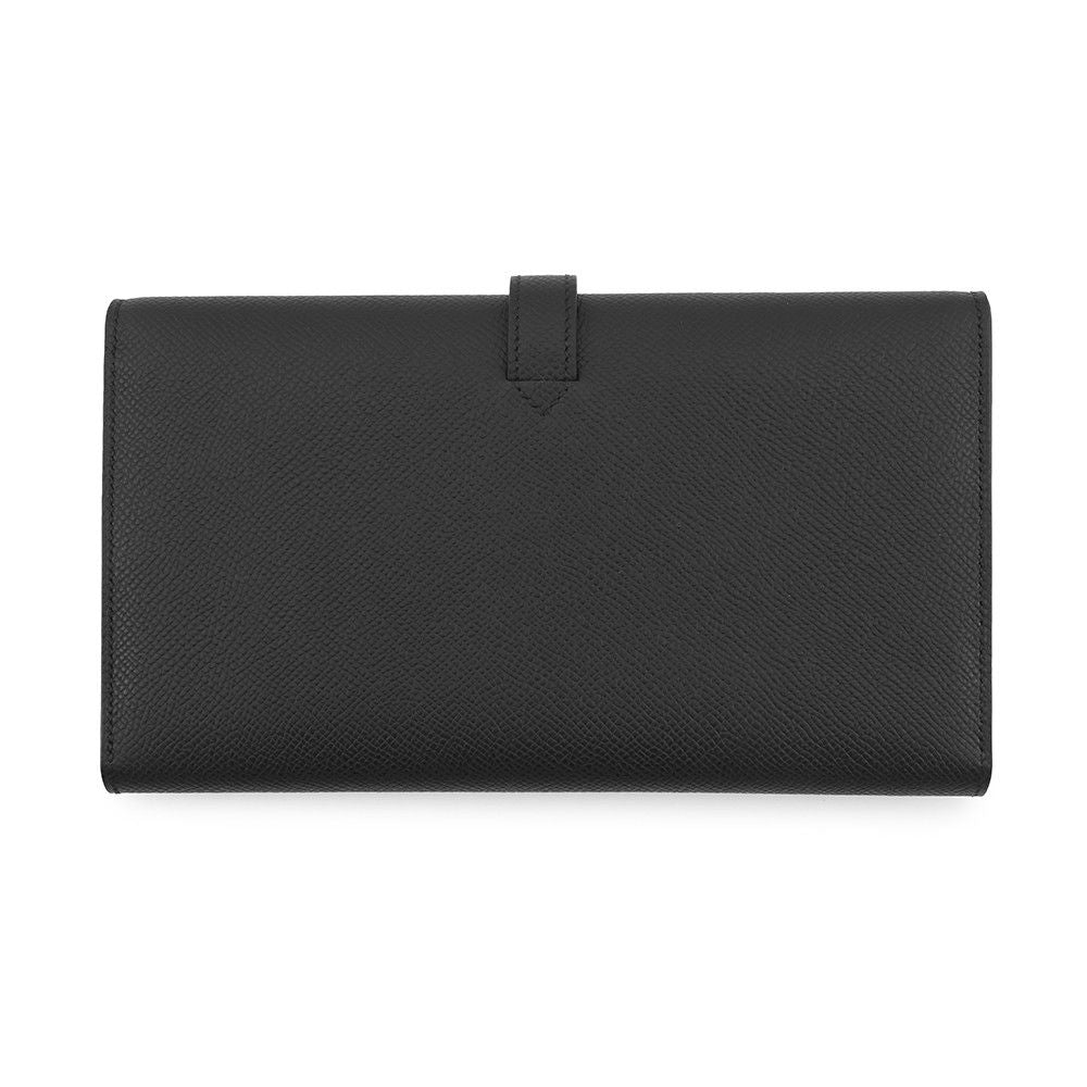 Hermes Wallet New Passant Toutenmain Black Silver Epsom — view 3