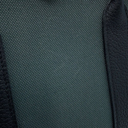 Hermes Tote Garden Party TPM Vert Mangrove Black Silver Toile Ash Negonda — view 6