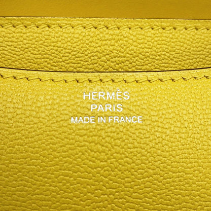 Hermes Shoulder Bag Mini Constance 3 Miloire Joannaple Silver Chevre Misor — view 8