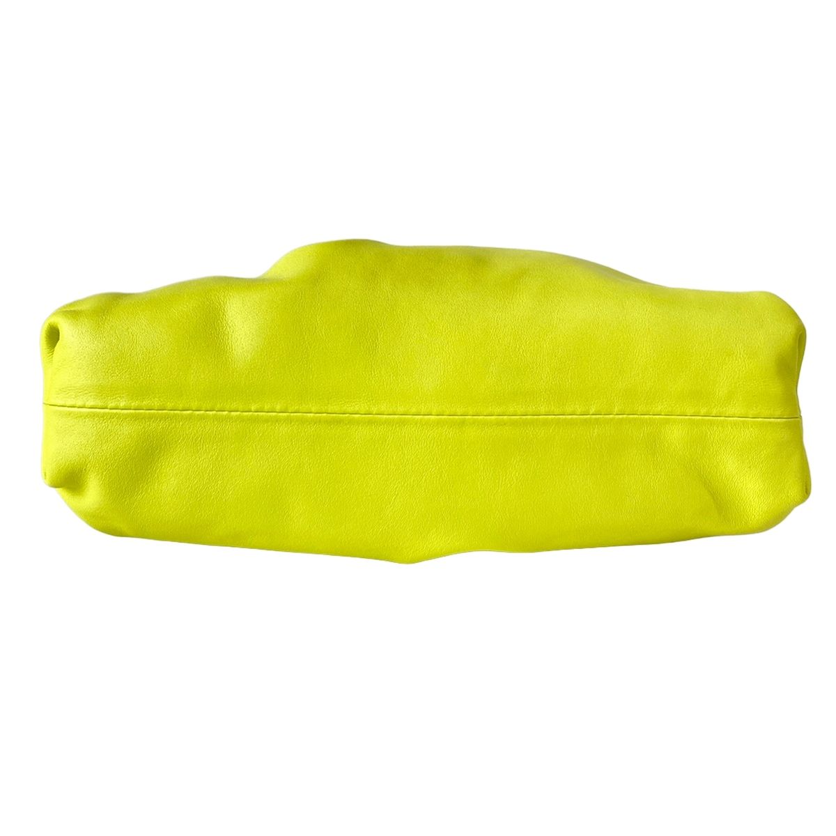 Bottega Veneta Shoulder Bag the Pouch Light Yellow Leather — view 5