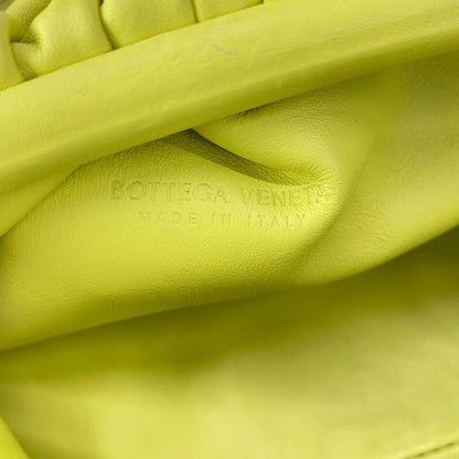 Bottega Veneta Shoulder Bag the Pouch Light Yellow Leather — view 9