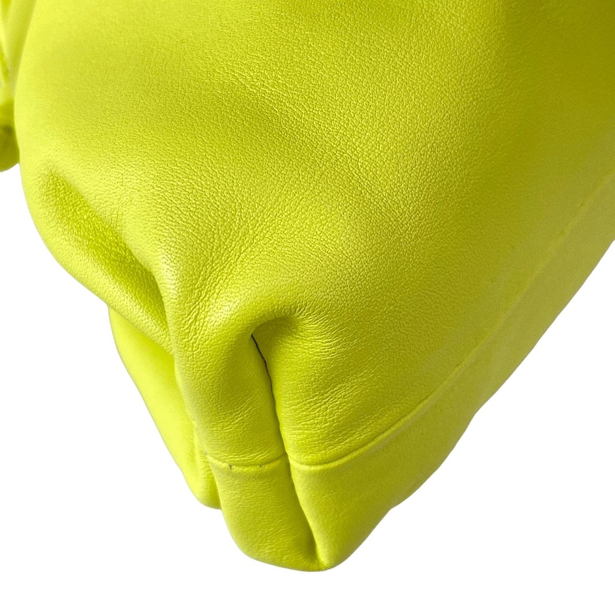 Bottega Veneta Shoulder Bag the Pouch Light Yellow Leather — view 6
