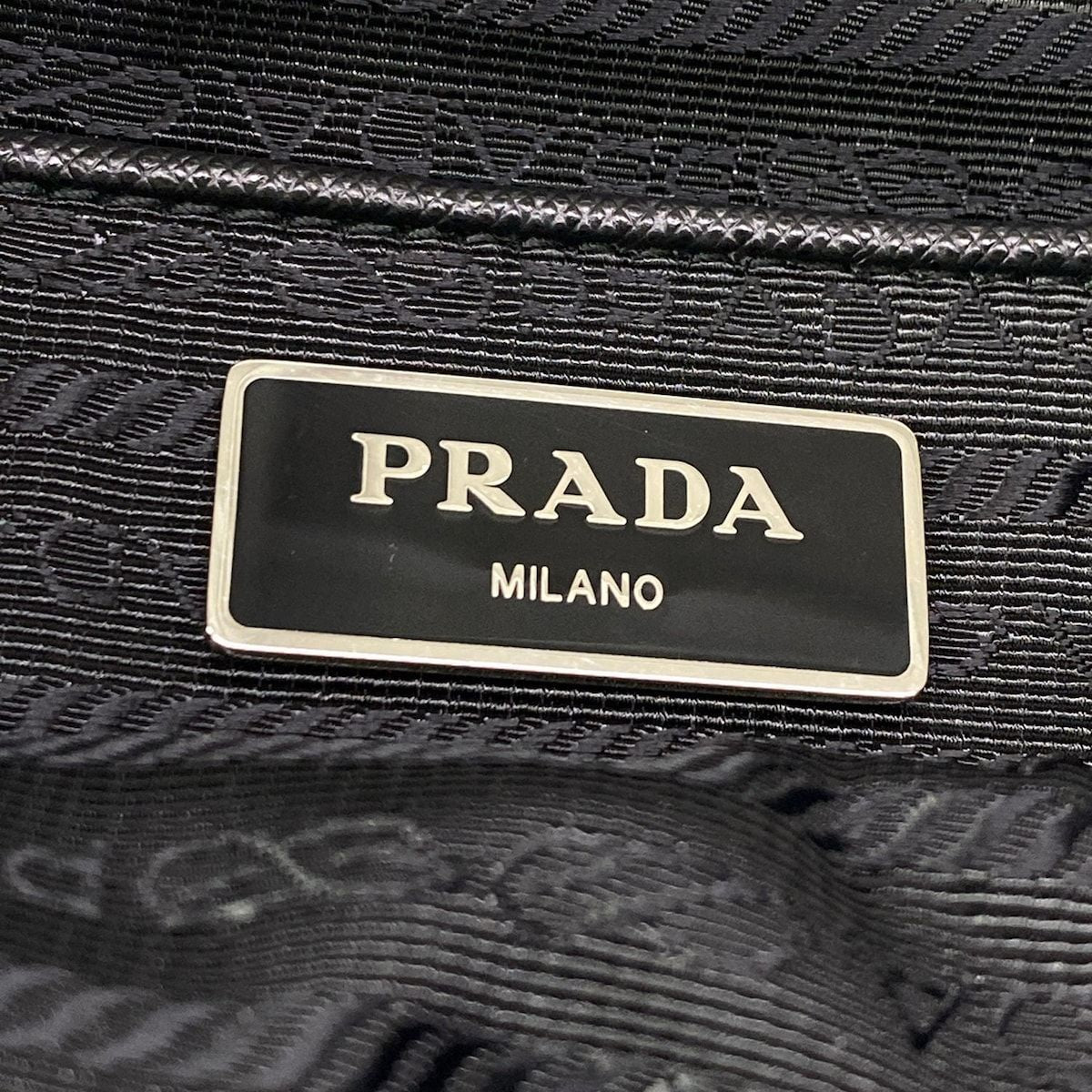 Prada Backpack Silver — view 9