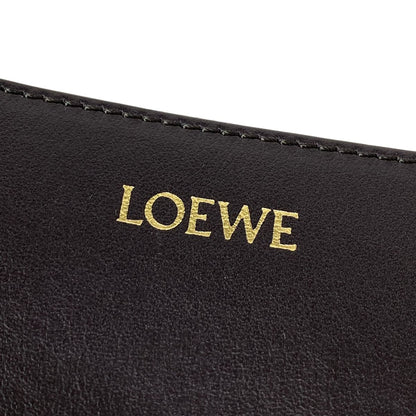 Loewe Tote Puzzle Fold Chocolate Burgundy — view 9