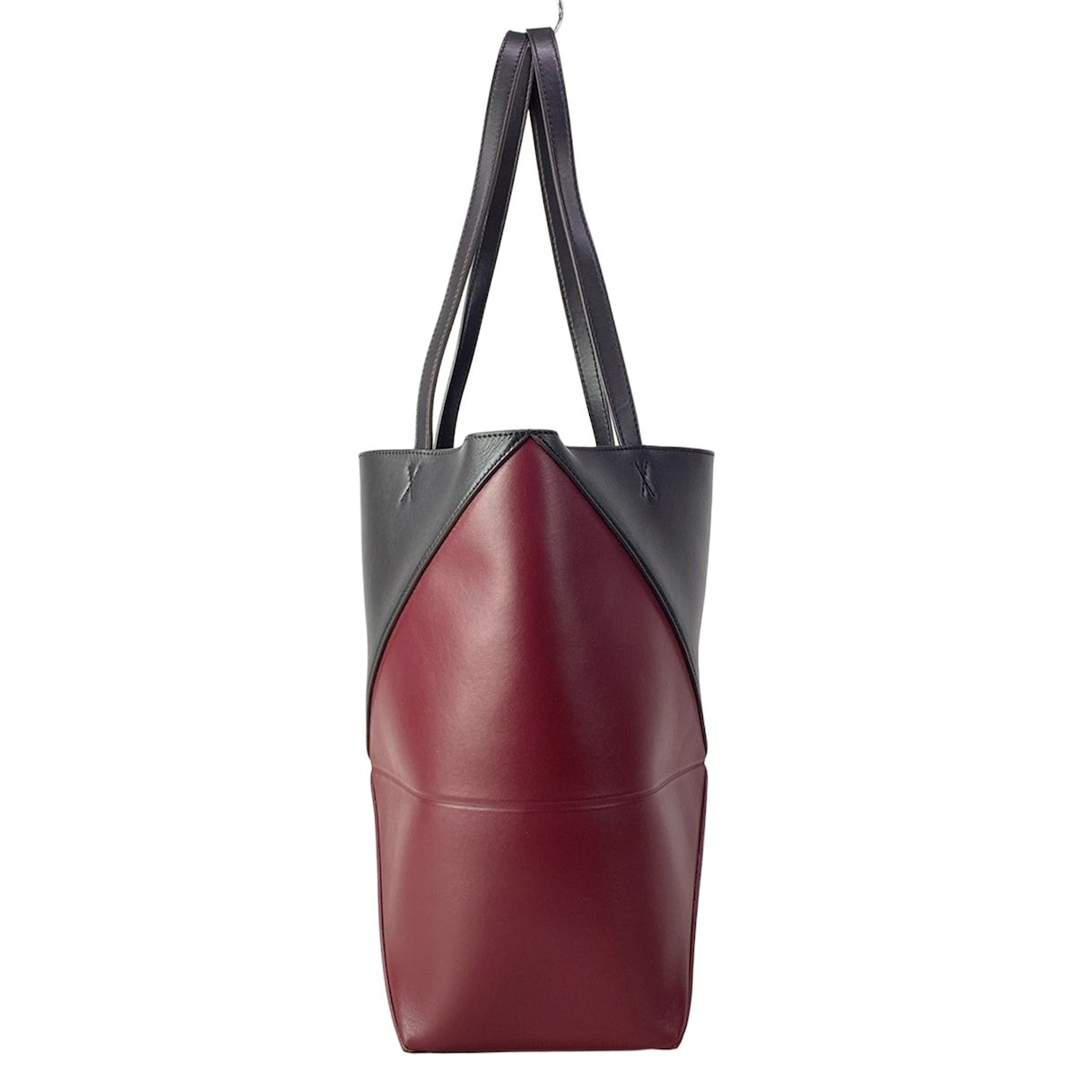 Loewe Tote Puzzle Fold Chocolate Burgundy — view 4