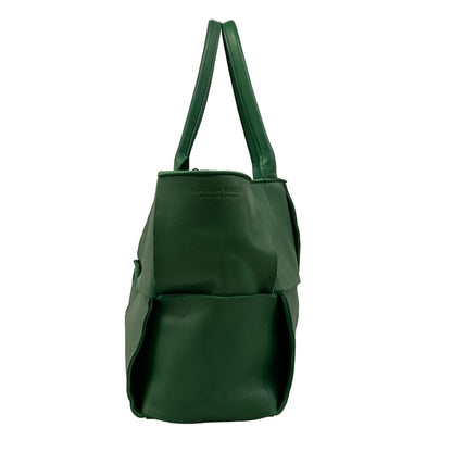 Bottega Veneta Tote the Arco Green Leather — view 4