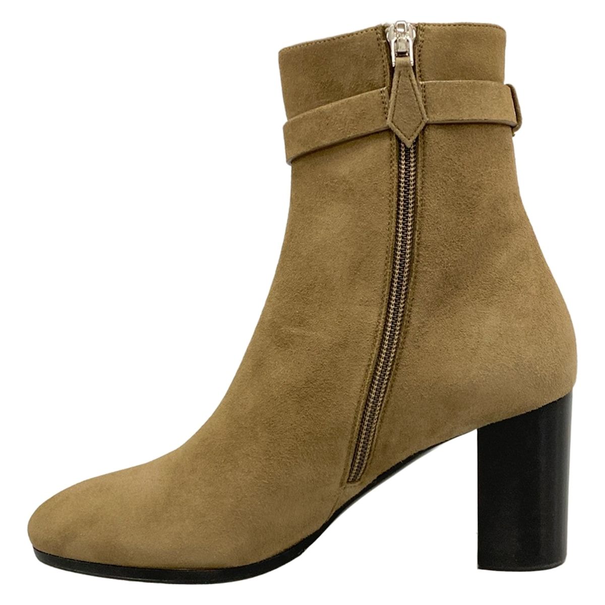 Hermes Short Boots 35 Beige Kelly Silver — view 3