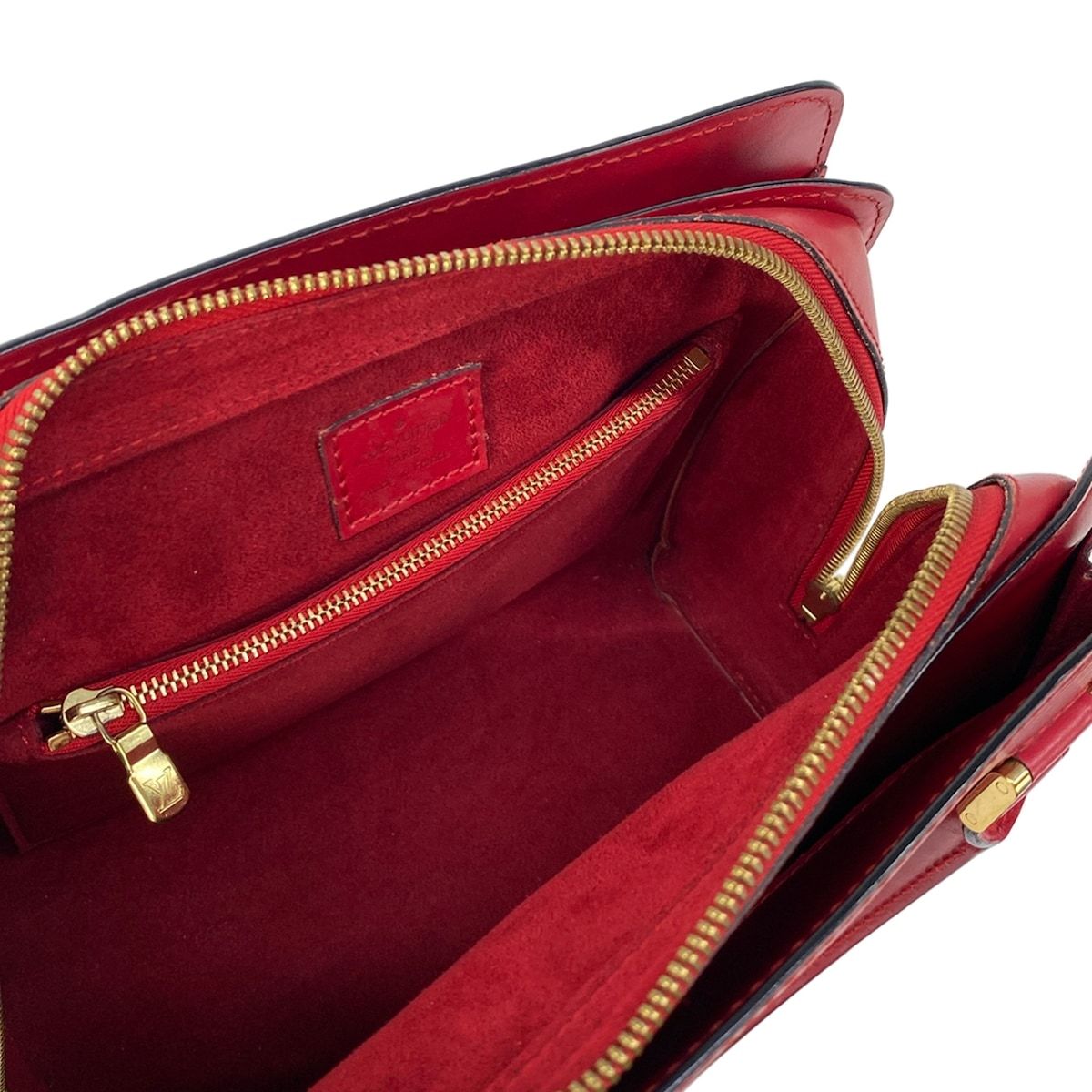 Louis Vuitton Handbag Epi Pont Neuf Castilian Red Leather — view 7