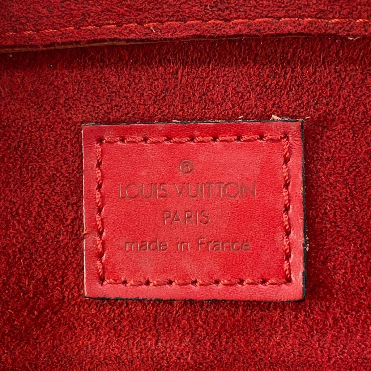Louis Vuitton Handbag Epi Pont Neuf Castilian Red Leather — view 8