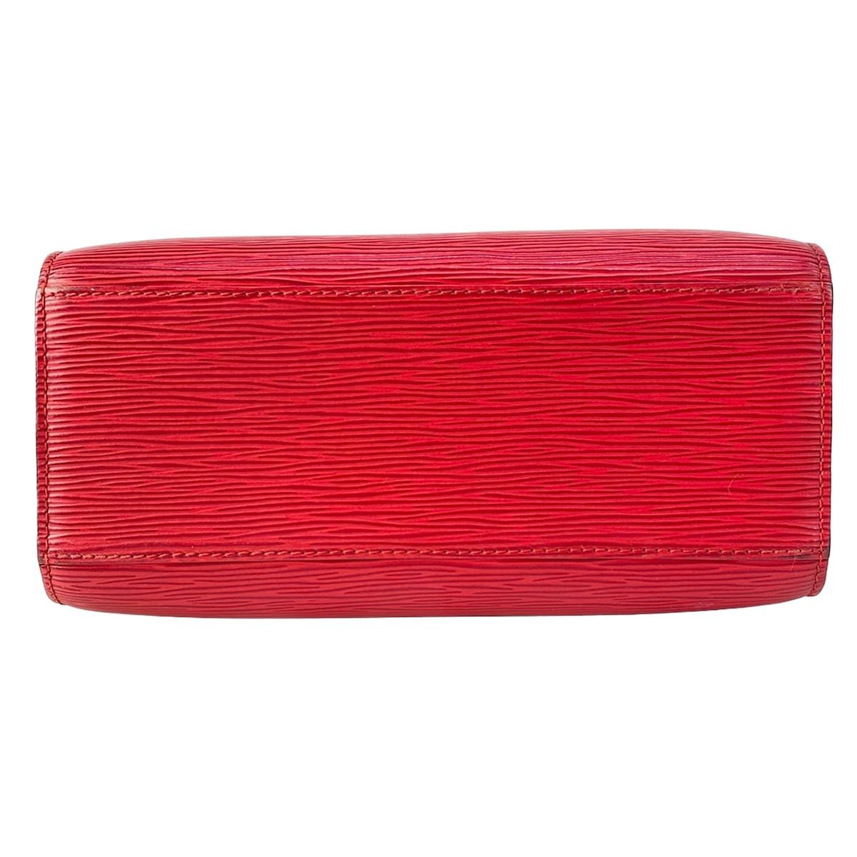 Louis Vuitton Handbag Epi Pont Neuf Castilian Red Leather — view 5