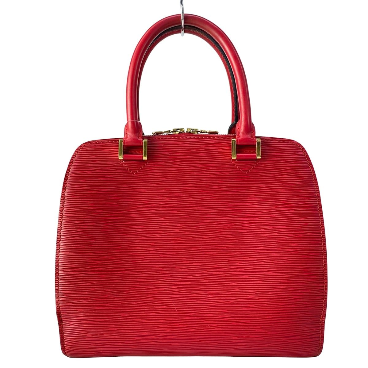 Louis Vuitton Handbag Epi Pont Neuf Castilian Red Leather — view 3