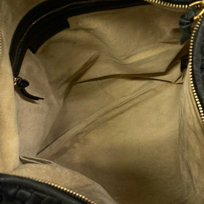 Bottega Veneta Shoulder Bag Black Leather — view 7