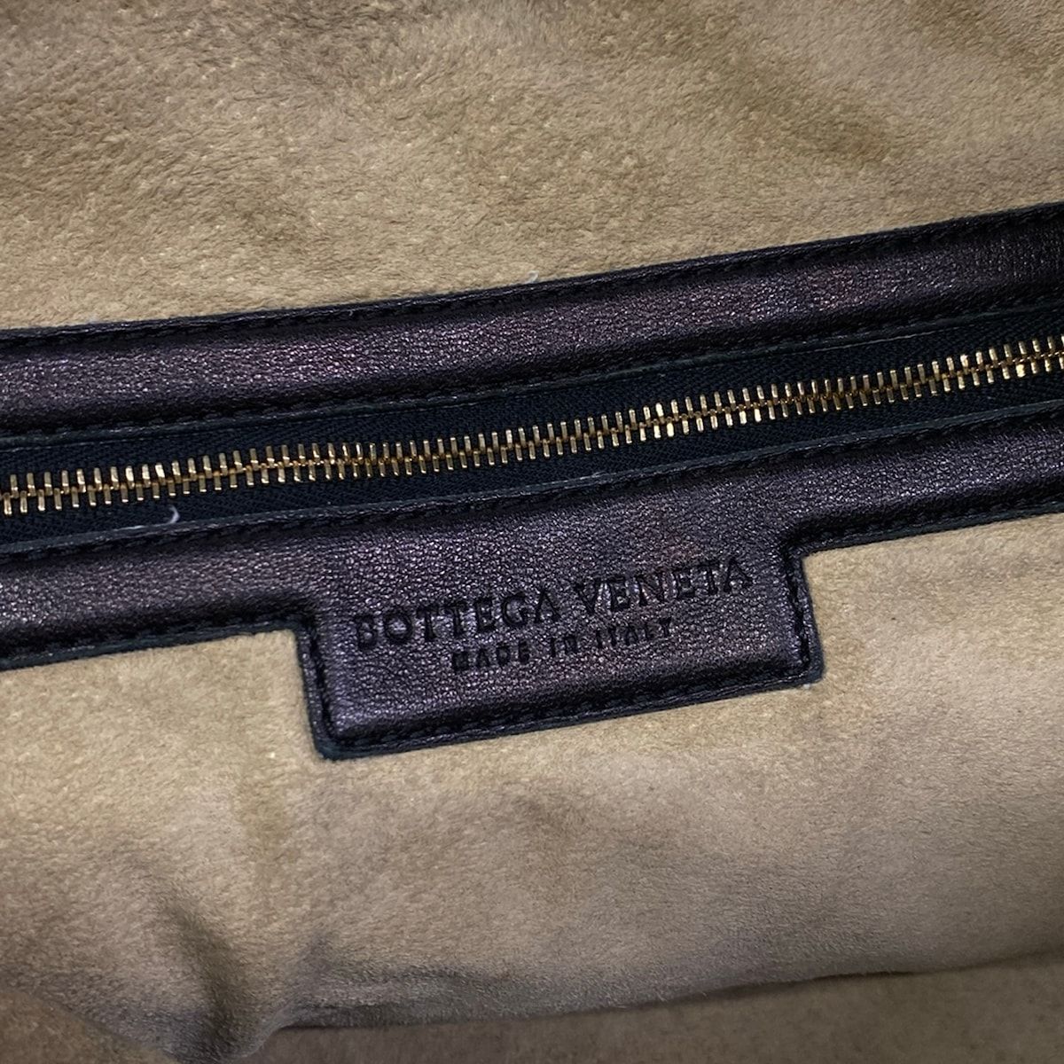 Bottega Veneta Shoulder Bag Black Leather — view 9