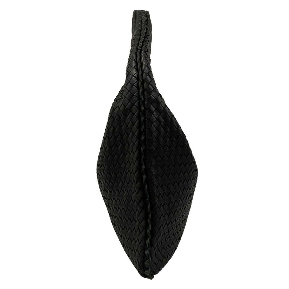 Bottega Veneta Shoulder Bag Black Leather — view 4