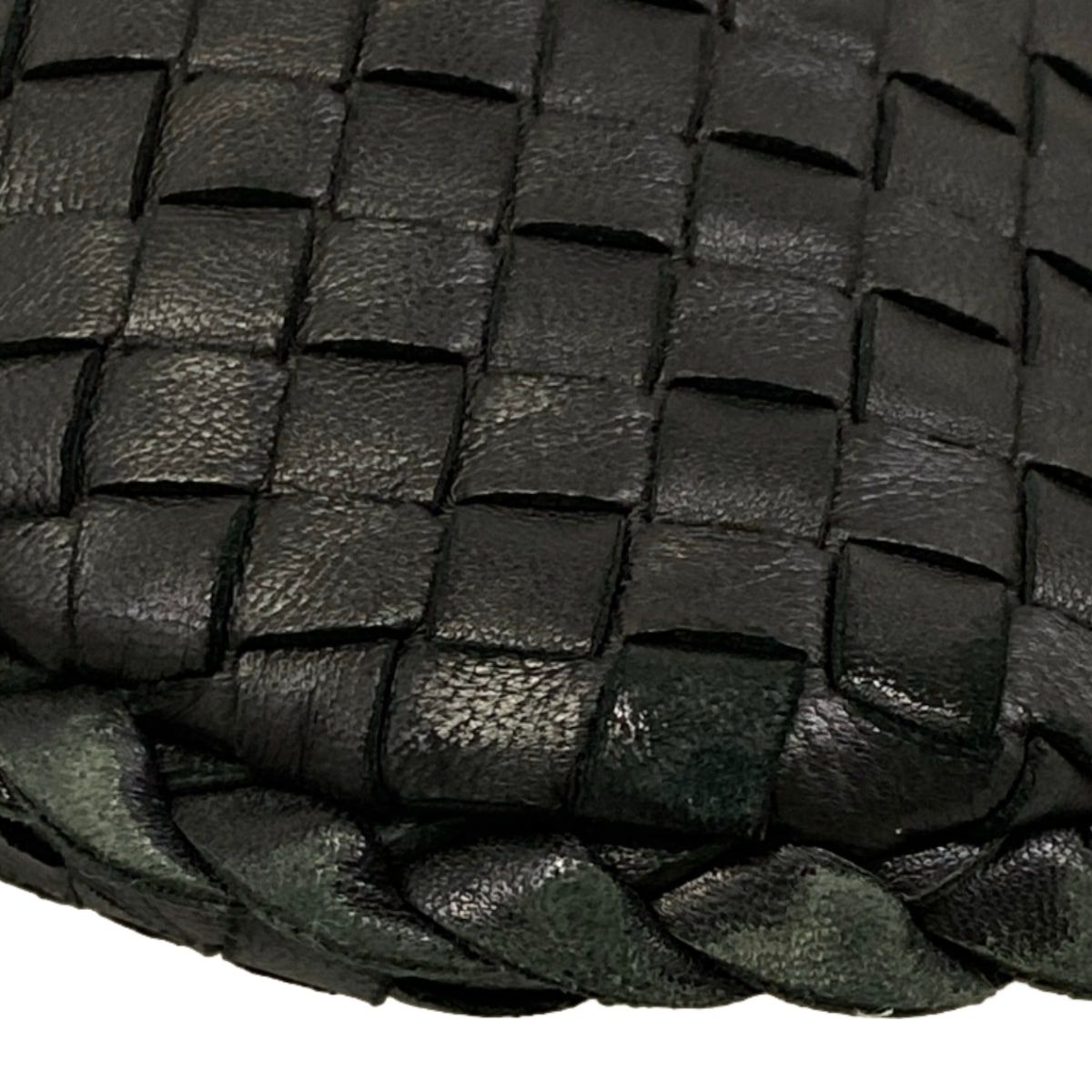 Bottega Veneta Shoulder Bag Black Leather — view 6