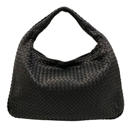 Bottega Veneta Shoulder Bag Black Leather — view 3