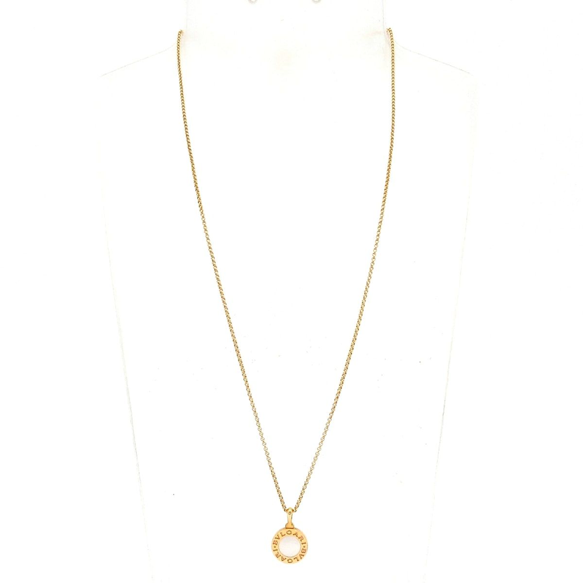 Bvlgari Necklace 18k Yellow Gold Mother of Pearl — view 2