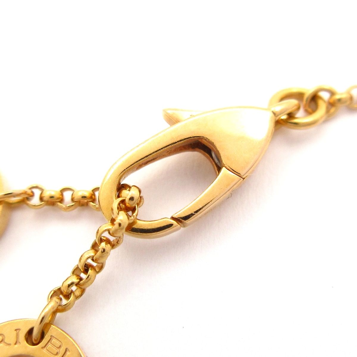 Bvlgari Necklace 18k Yellow Gold Mother of Pearl — view 4