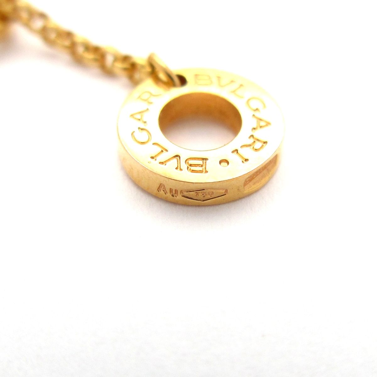 Bvlgari Necklace 18k Yellow Gold Mother of Pearl — view 6