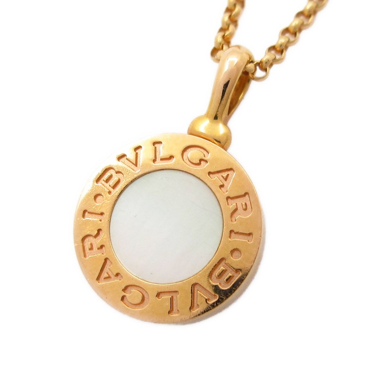 Bvlgari Necklace 18k Yellow Gold Mother of Pearl — view 3