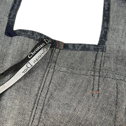 Dior Dress 42 Navy Cotton — view 9