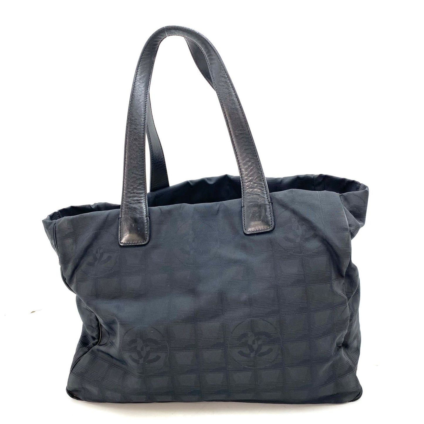 Chanel Tote Shoulder Bag New Travel Line Black — view 3