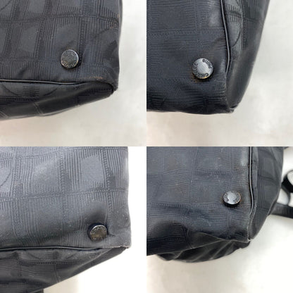 Chanel Tote Shoulder Bag New Travel Line Black — view 7