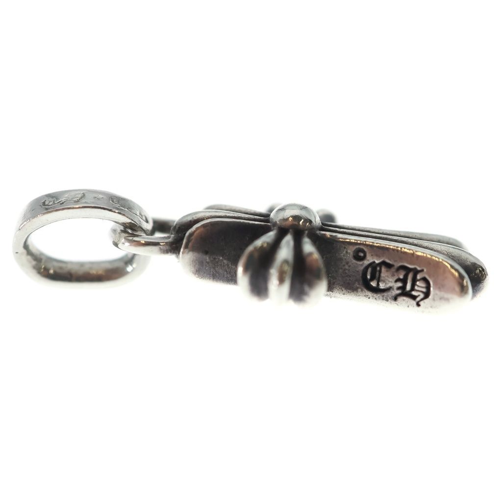 Chrome Hearts Crs Baby Fat Cross Pendant Top Silver — view 4