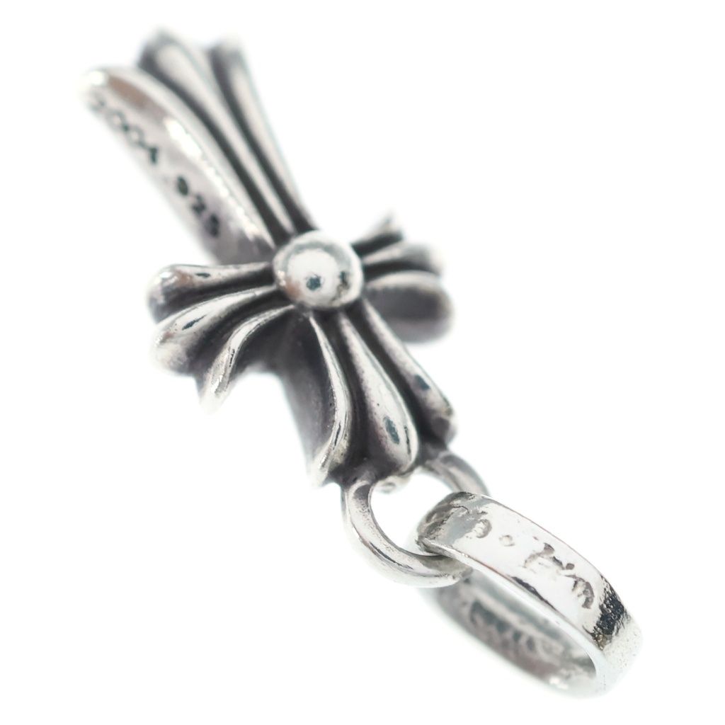 Chrome Hearts Crs Baby Fat Cross Pendant Top Silver — view 6