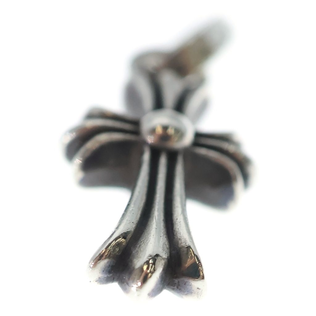 Chrome Hearts Crs Baby Fat Cross Pendant Top Silver — view 5