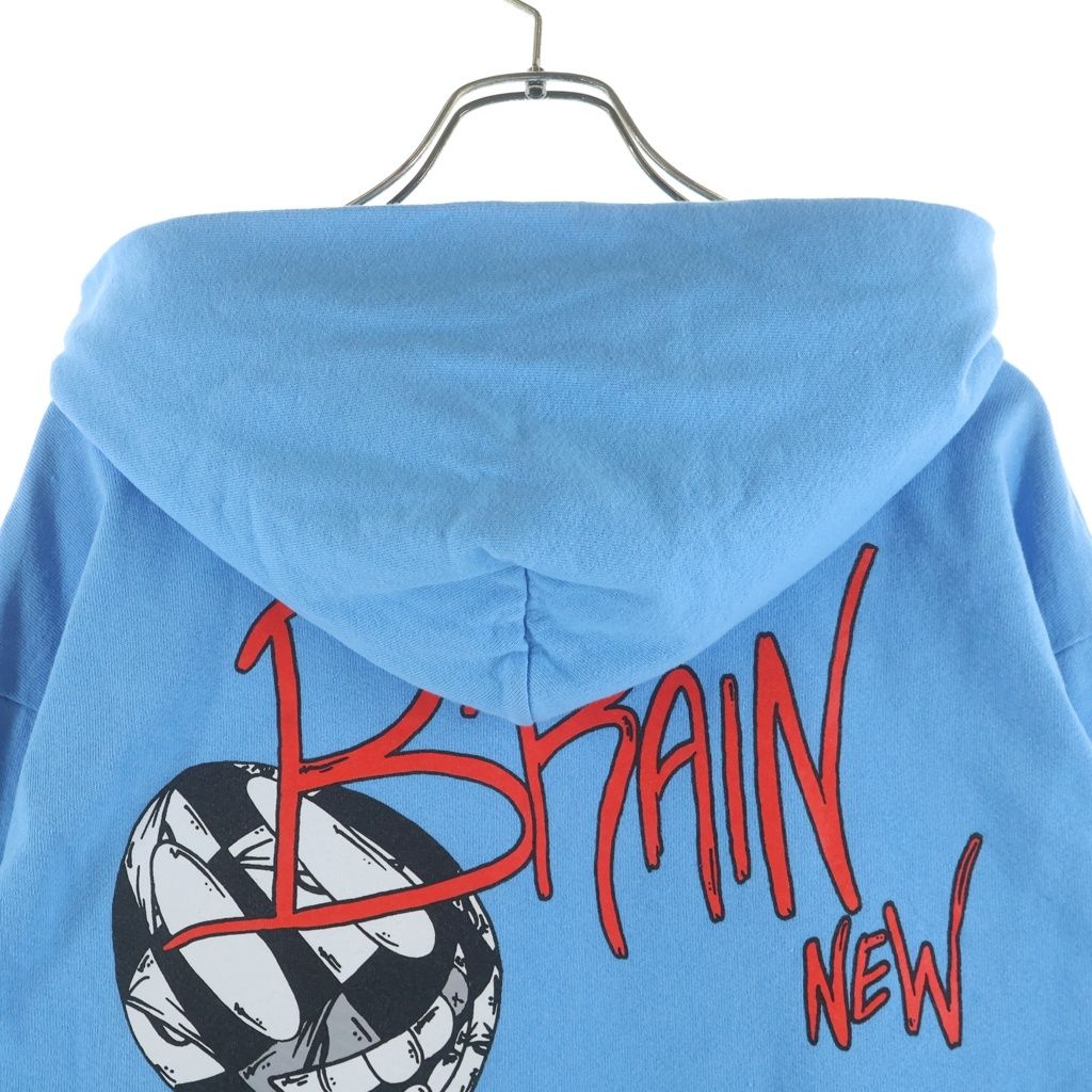 Chrome Hearts Matty Boy Brain New Pullover Hoodie Boy New Print Blue — view 4