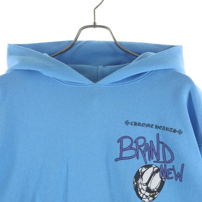 Chrome Hearts Matty Boy Brain New Pullover Hoodie Boy New Print Blue — view 3