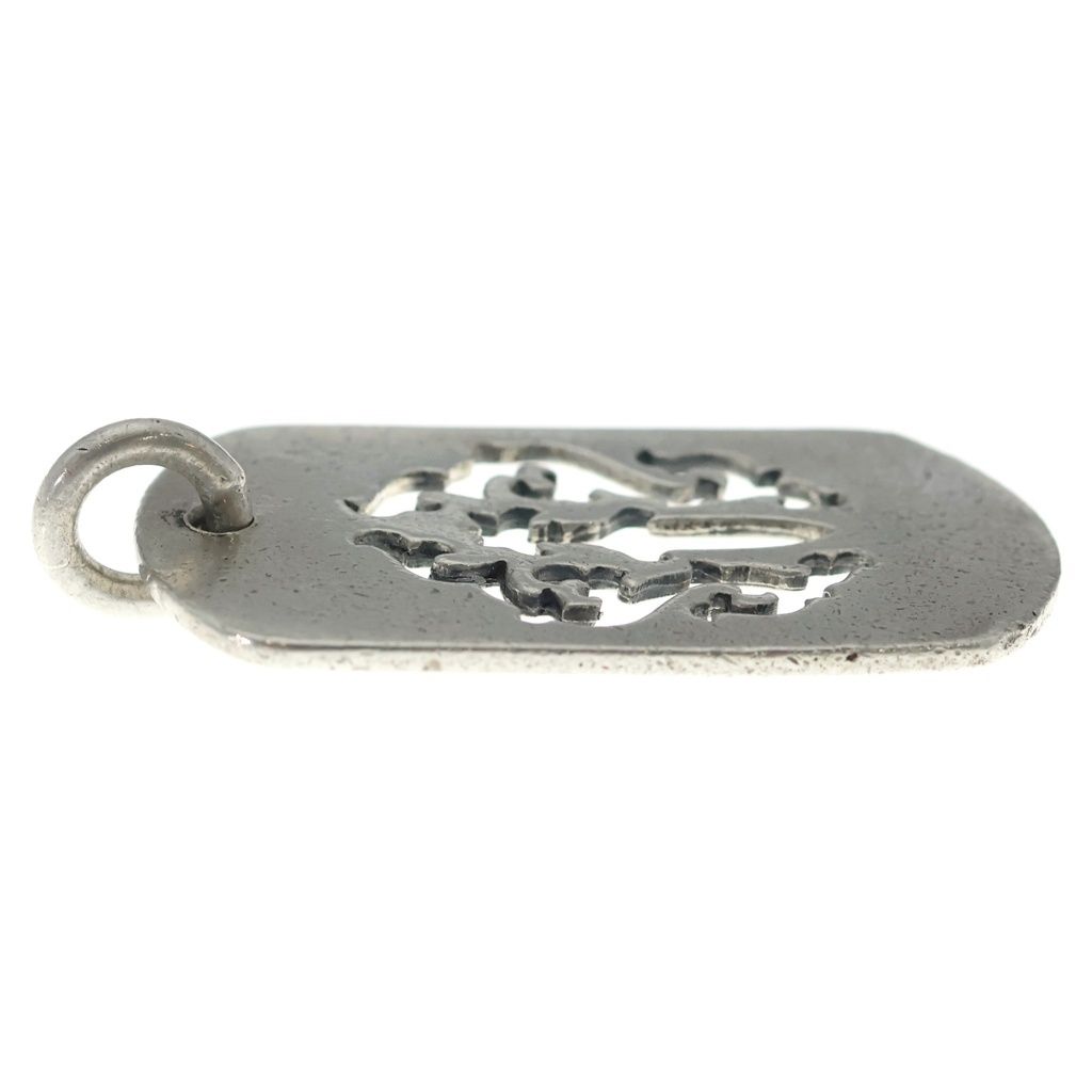 Chrome Hearts Tag Lrg Dagger Cutout Dog Tag Large Pendant Top Silver — view 4
