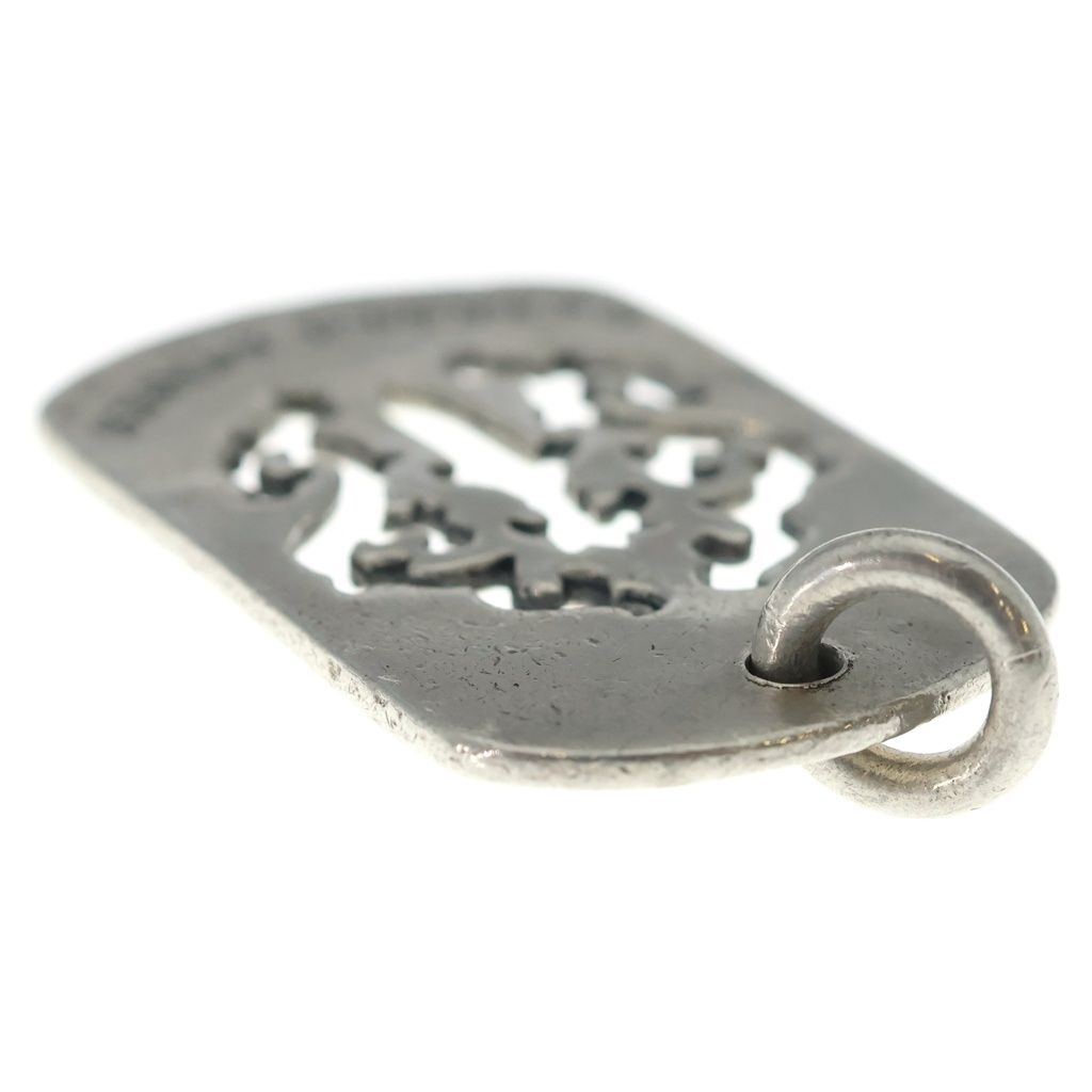 Chrome Hearts Tag Lrg Dagger Cutout Dog Tag Large Pendant Top Silver — view 5