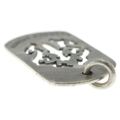 Chrome Hearts Tag Lrg Dagger Cutout Dog Tag Large Pendant Top Silver — view 5