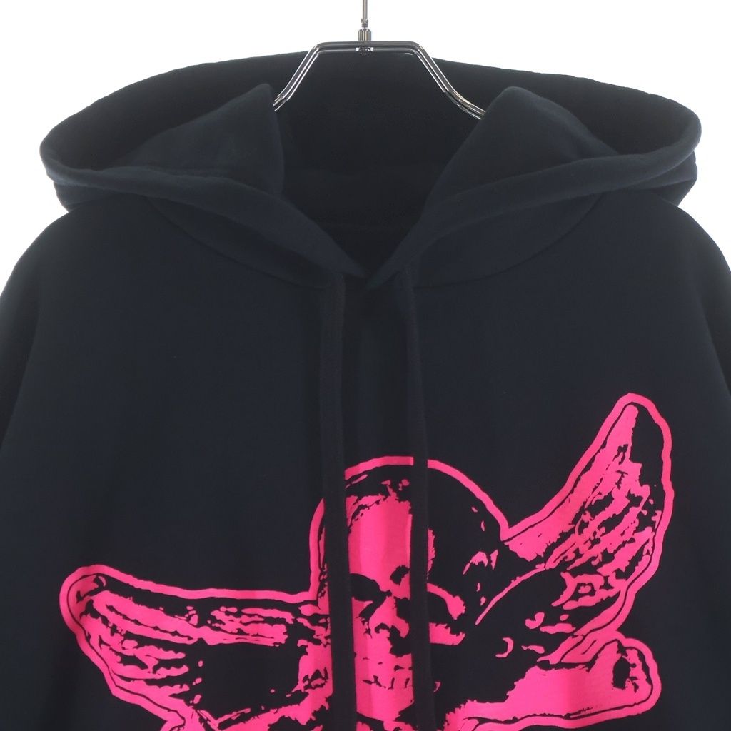 Chrome Hearts Foti HD Plvr Mithraren Hoodie Black Pink — view 3