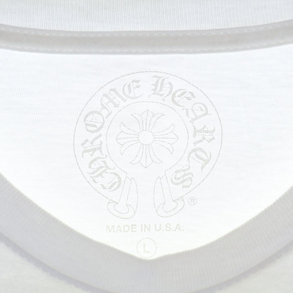 Chrome Hearts Neon Yellow CH Logo Tee Neo Front Hose Shoes English Back Print — view 7