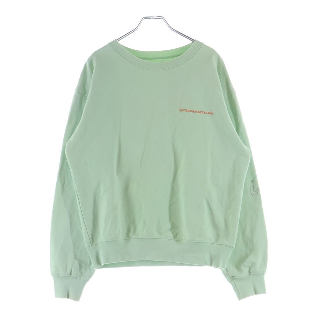 Chrome Hearts Mattyboy Ppo Seaform Grn Sweatshirt Seafoam Print Crew Neck Light — view 2