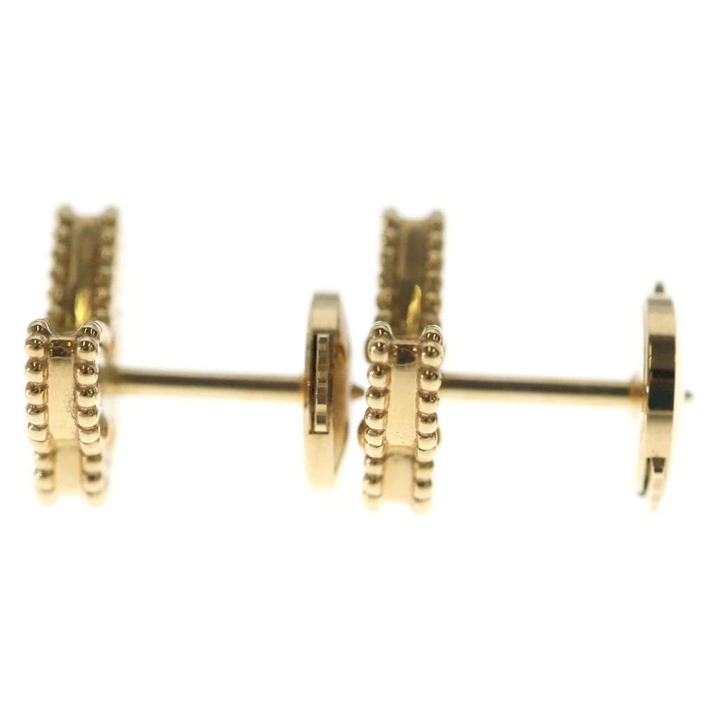 Van Cleef & Arpels Sweet Alhambra Papillon Mother of Pearl Stud Earrings 18k — view 3