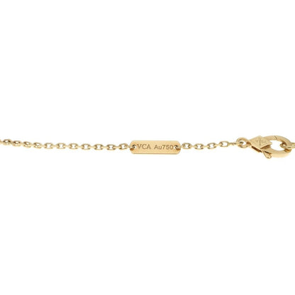 Van Cleef & Arpels Vintage Alhambra Mother of Pearl Necklace 18k Yellow Gold — view 5