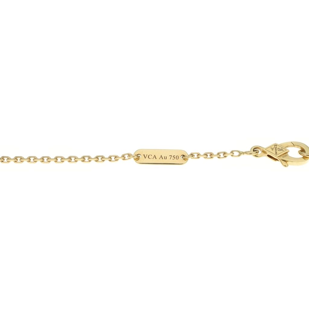 Van Cleef & Arpels Vintage Maza Obupearl Necklace 18k Yellow Gold — view 5