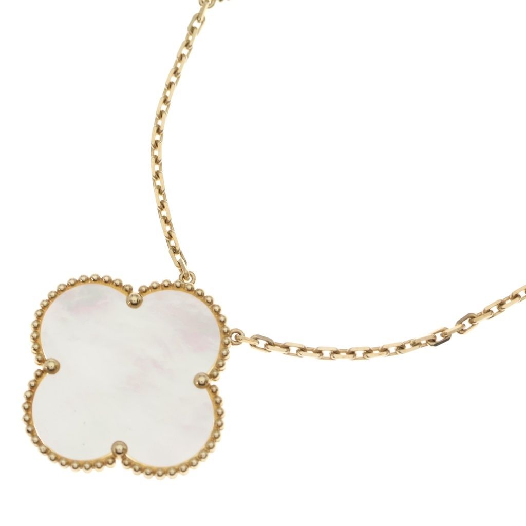 Van Cleef & Arpels Magic Alhambra 11 Motif Long Necklace Mother of Pearl 18k