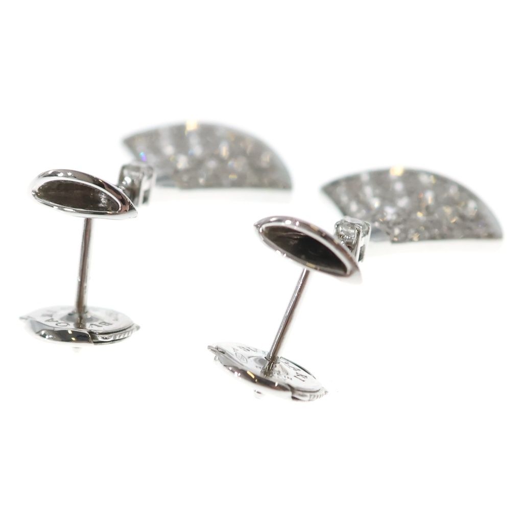 Bvlgari Diva Dream Pave Diamond Earrings 18k WG White Gold — view 2